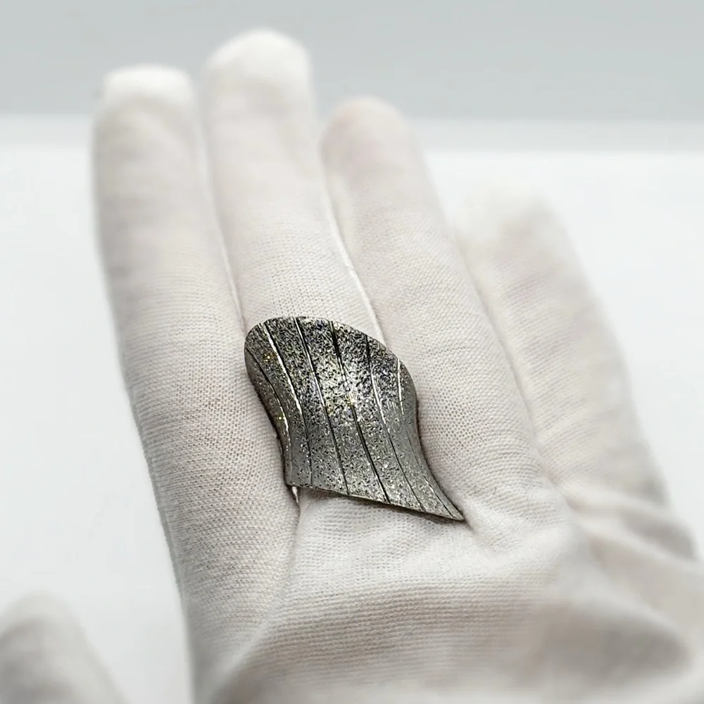 Italian Silver Statement Ring